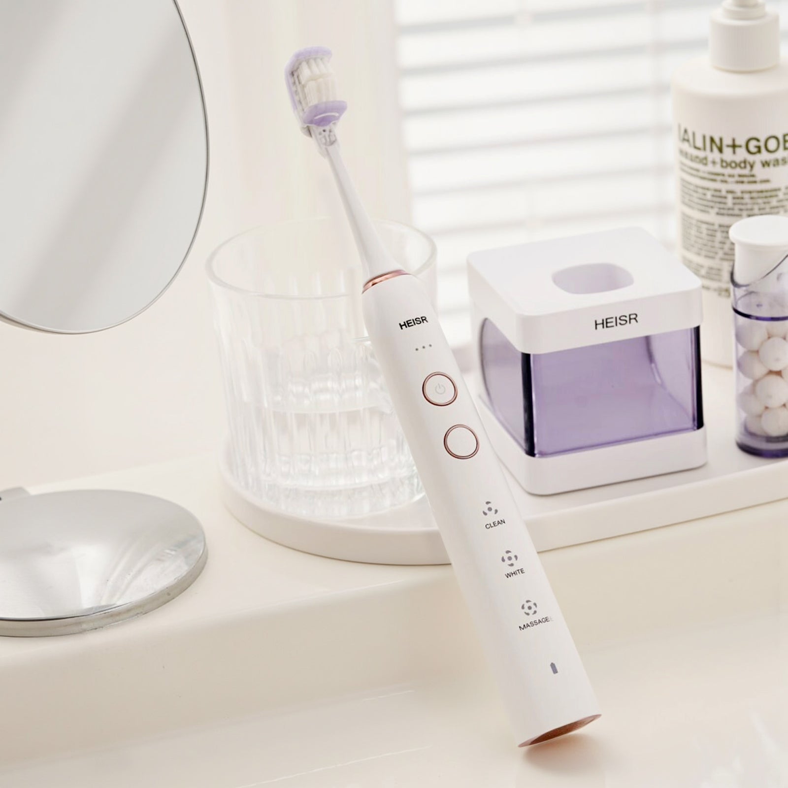 Heisr 3-Sided Deep Cleaning Electric Toothbrush HS-X1