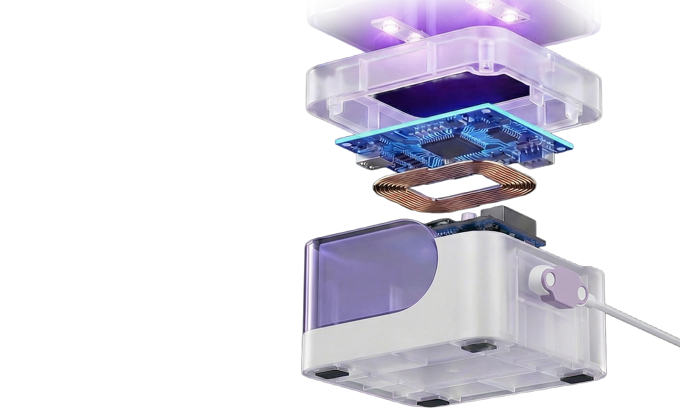 WIRELESS 
CHARGING 
BASE